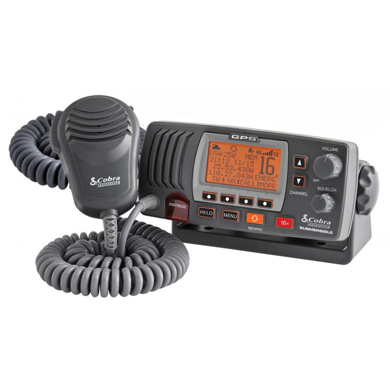 VHF COBRA F77 NERO