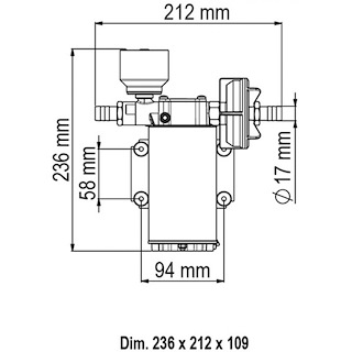 POMPA UP6/E 12/24 V.