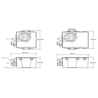 VASCHETTA DI RACCOLTA ACQUE GRIGIE