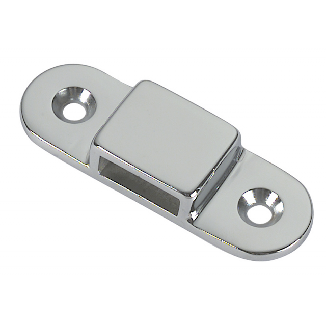 PIASTRA PORTA GANCIO OTTONE