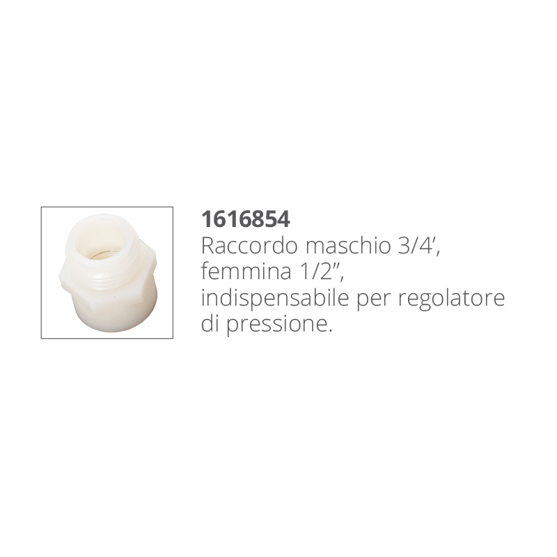 REGOLATORE DI PRESSIONE CROMATO