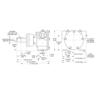 POMPA IN BRONZO 6400-1051