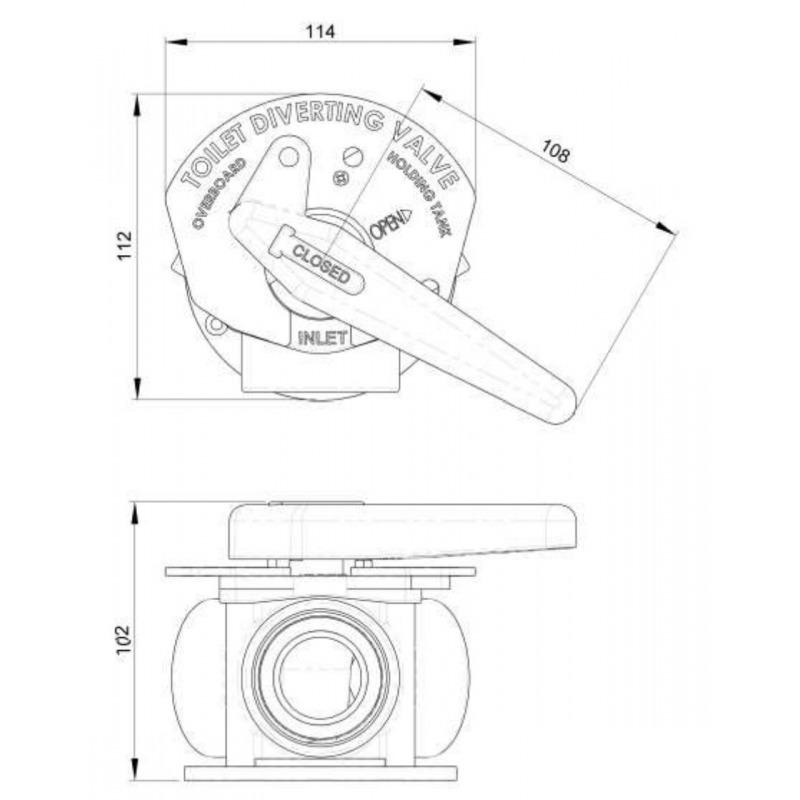 RUBINETTO MANUALE A 3 VIE AQUAVALVE