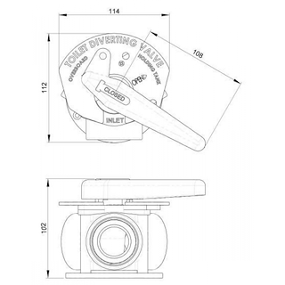 RUBINETTO MANUALE A 3 VIE AQUAVALVE