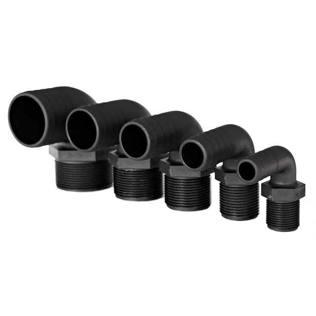 PORTAGOMMA FILETTATO 90°