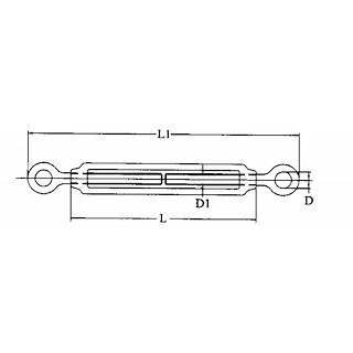 TENDITORE INOX OCCHIO-OCCHIO