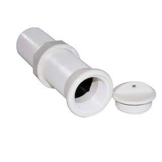 SCARICO A MARE NYLON BIANCO