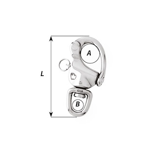 MOSCHETTONE PER SPINNAKER MM 70