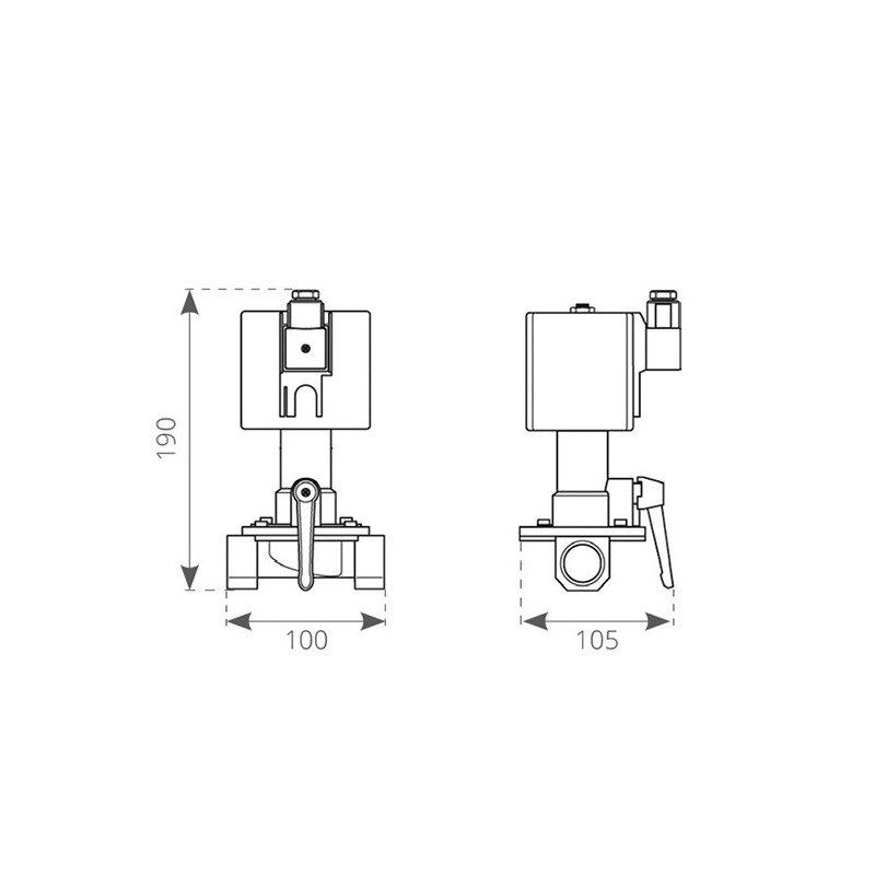 ELETTROVALVOLA MEDIA PORTATA