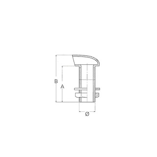 OMBRINALE IN OTTONE CROMATO