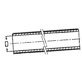 TUBO FILETTATO IN OTTONE