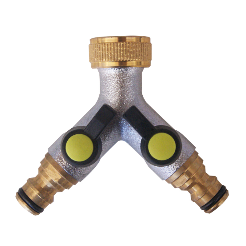 RUBINETTO A 2 VIE INDIPENDENTI 3/4