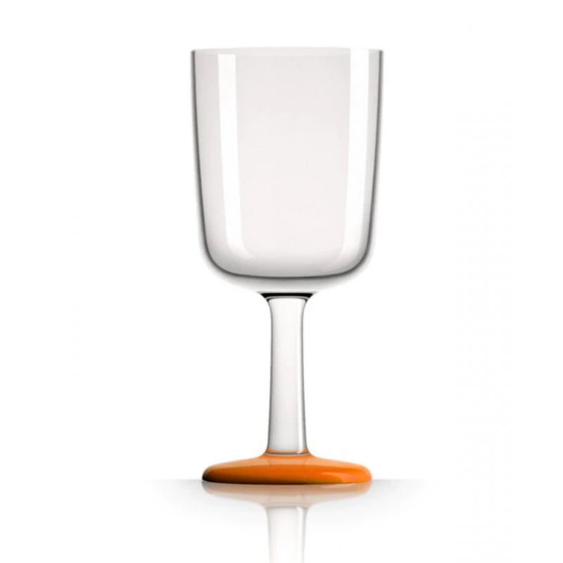 BICCHIERE VINO 300 ML ARANCIONE