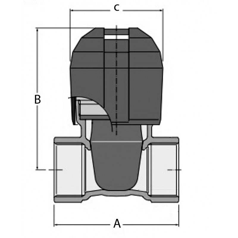 VALVOLA IN BRONZO ANTIBLOCCO