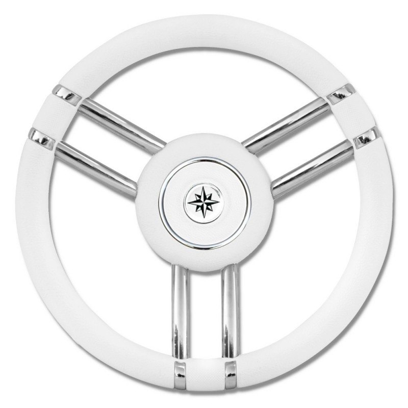 RUOTA TIMONE T27 BIANCO Ø MM.350
