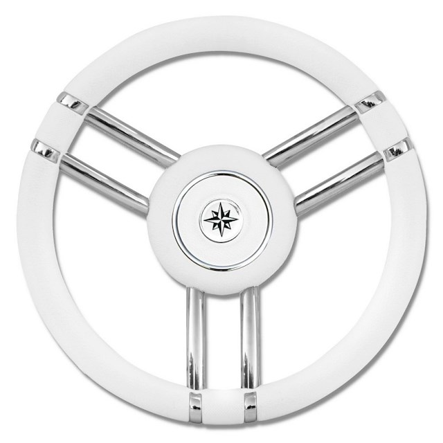 RUOTA TIMONE T27 BIANCO Ø MM.350