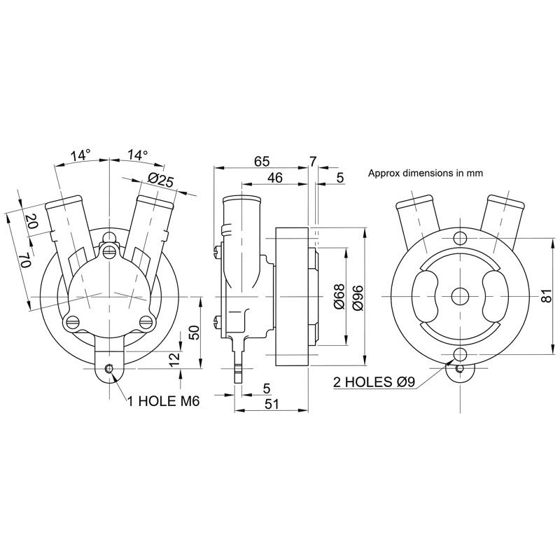 POMPA IN BRONZO 29440-1001