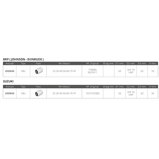 FILTRO OLIO EVINRUDE SUZUKI