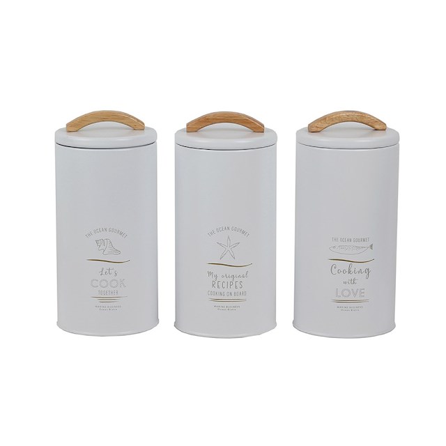 BARATTOLI DA CUCINA GRANDI 3pz