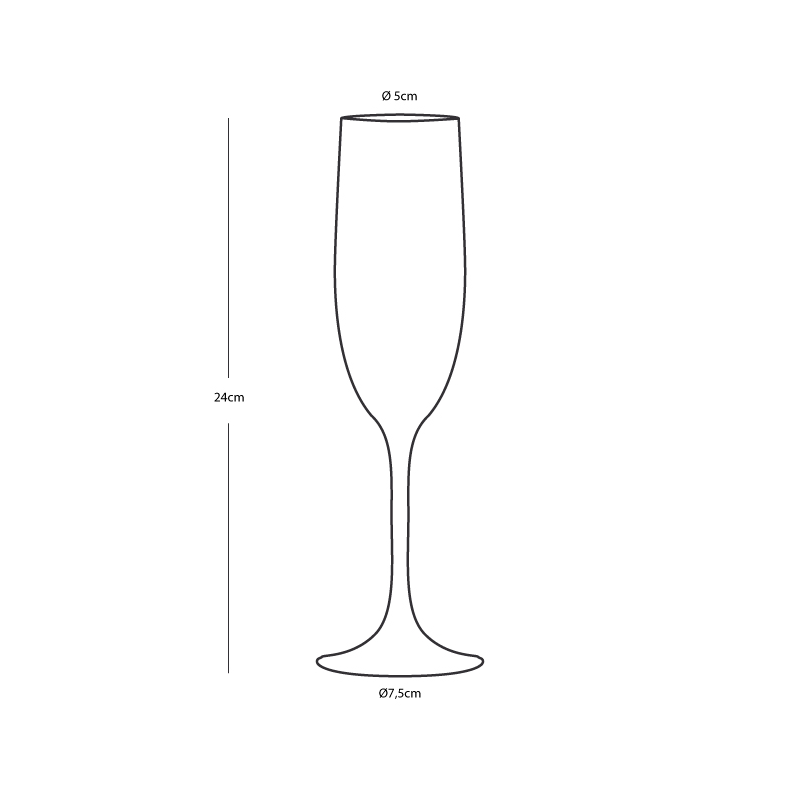 BICCHIERI DA CHAMPAGNE SERIE PARTY