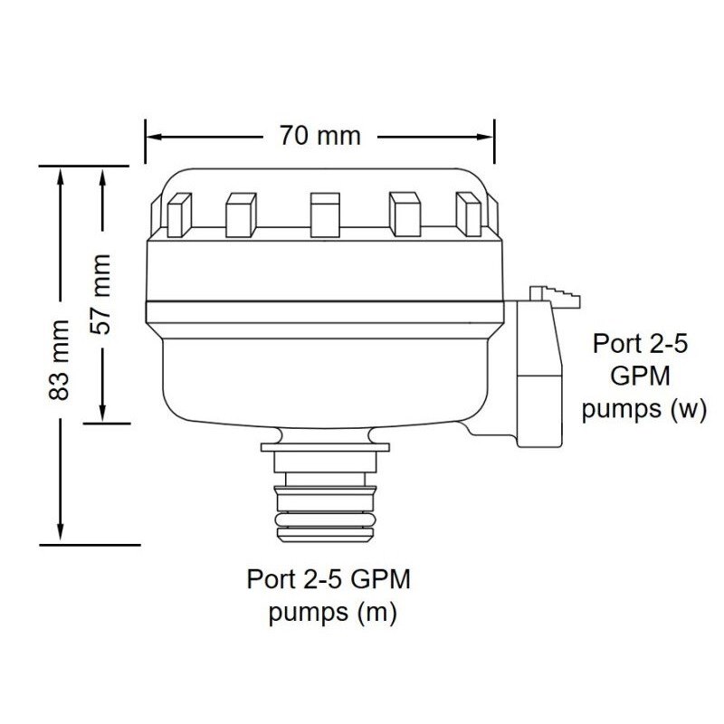 FILTRO 90° 46400-9500