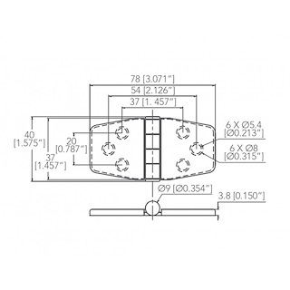 CERNIERA INOX 316 CON COPERTURA
