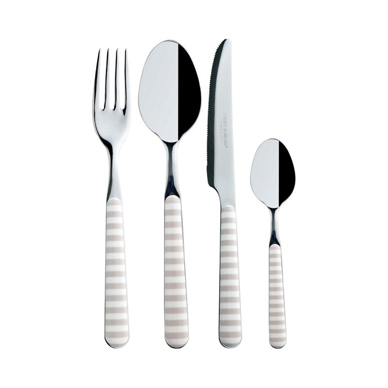 SET POSATE SERIE MALDIVAS - 24pz.