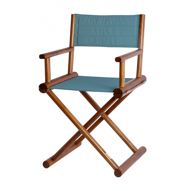 SEDIA IN TEAK TURCHESE