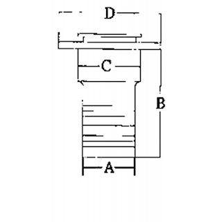 TAPPO INOX 316 FUEL Ø MM.50