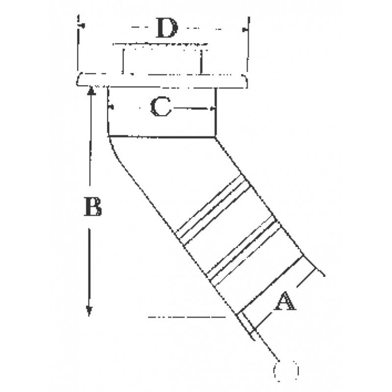 TAPPO INOX 316 FUEL INCLINATO