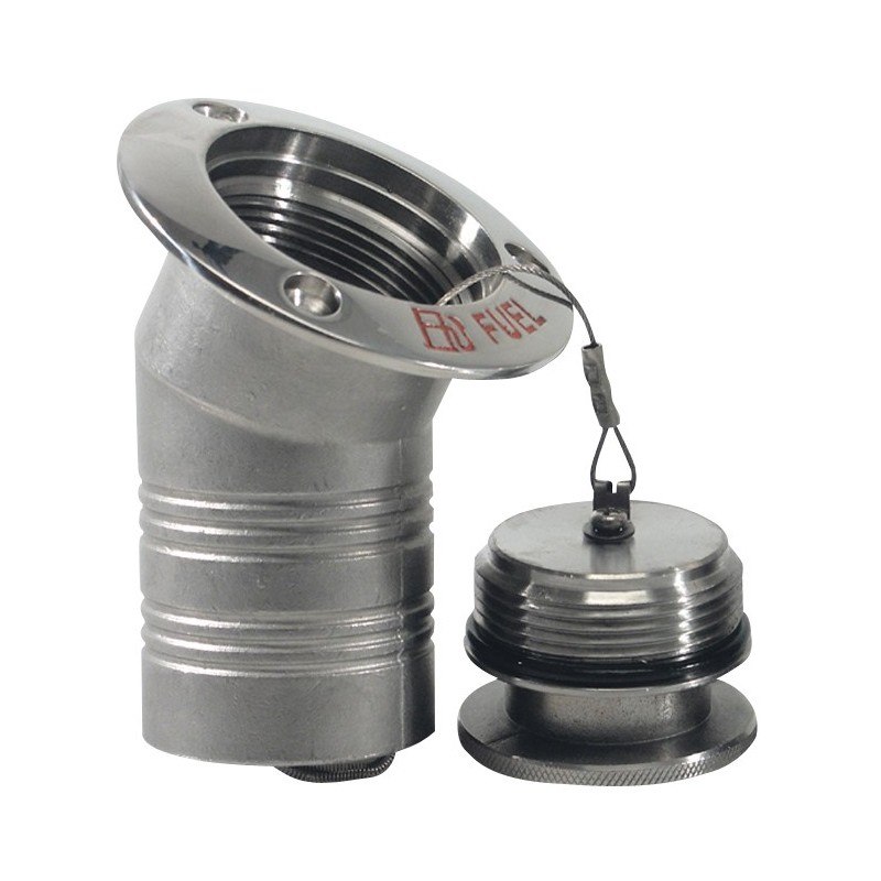 TAPPO INOX 316 FUEL INCLINATO