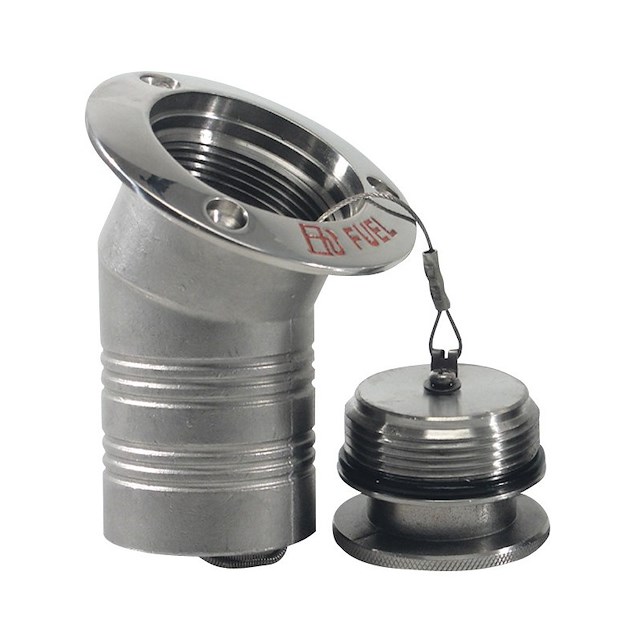TAPPO INOX 316 FUEL INCLINATO