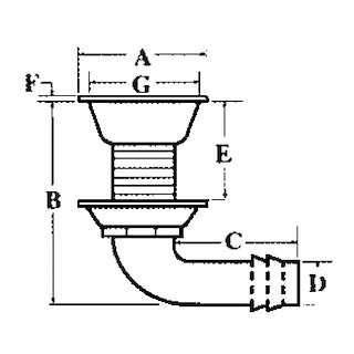 SFIATO CURVO IN ACCIAO INOX 316