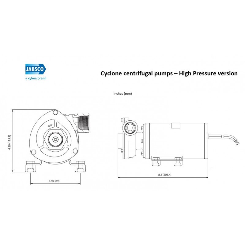 POMPA CENTRIFUGA CYCLONE