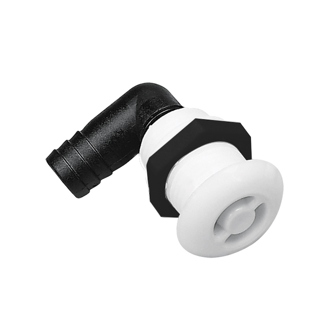 SFIATO NYLON BIANCO CURVO Ø MM.16