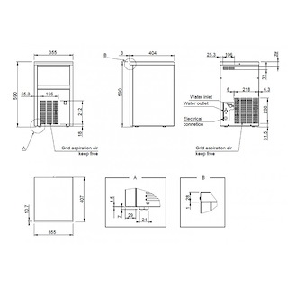 FABBRICATORE DI GHIACCIO