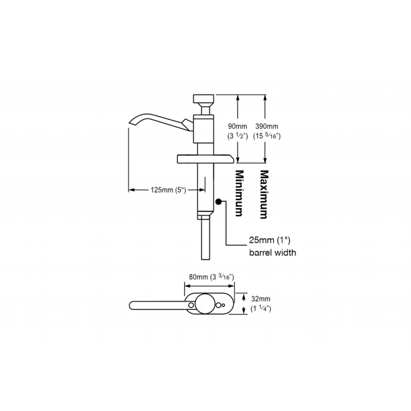 POMPA A MANO V FRESH STD MK6