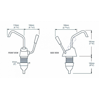 POMPA A MANO FLIPPER FRESH STD MK4