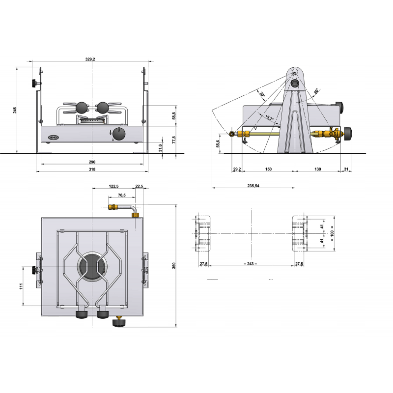PIANO COTTURA A UN FUOCO ATOLL