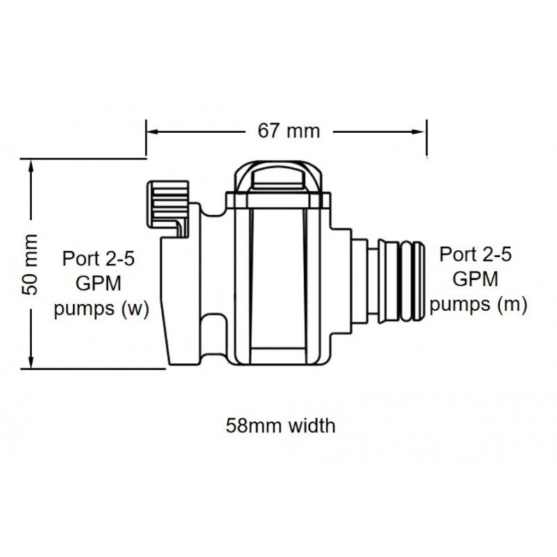 FILTRO PORTAGOMMA 1/2'