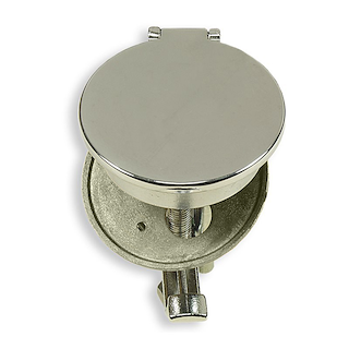 ALZAPAGLIOLO OTTONE CROMATO Ø MM.84