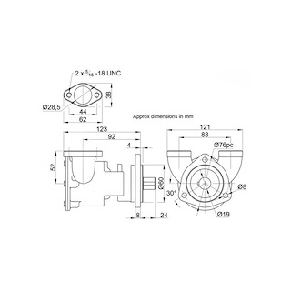 POMPA IN BRONZO 9700-01