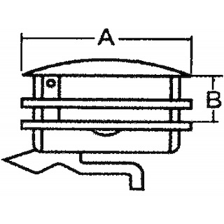 ALZAPAGLIOLO IN NYLON BIANCO
