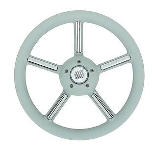 RUOTA TIMONE V56 GRIGIA Ø MM.350