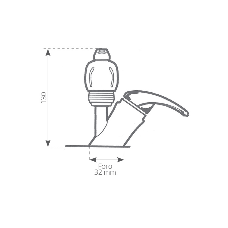 RUBINETTO MISCELATORE C/DOCCIA