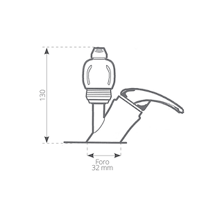 RUBINETTO MISCELATORE C/DOCCIA