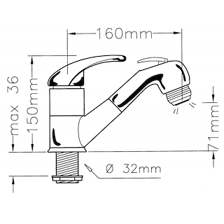 RUBINETTO MISCELATORE