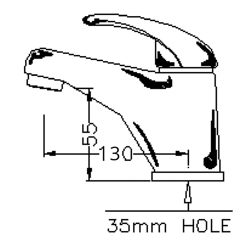RUBINETTO MISCELATORE LAVABO