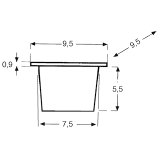 CONTENITORE PER MISCELATORE