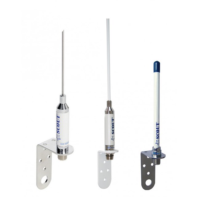 ANTENNA VHF SCOUT PER TESTA ALBERO